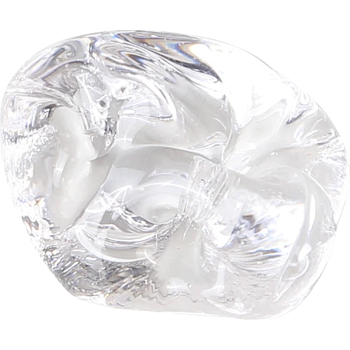 كرتون حجر كريستال شفاف كبير بالكرتون 400 حبة