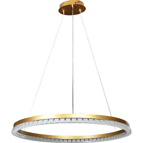 علاقي مودرن حلقة ذهبي لون الانارة 3 اضاءات 80 سم 55 واط