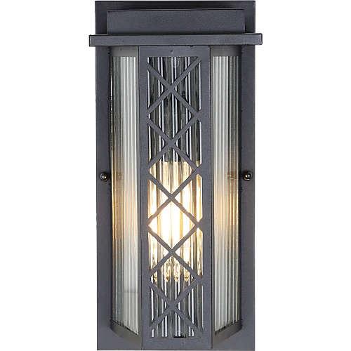  صورة منتج فانوس جداري اسود موديل 6265W/BK