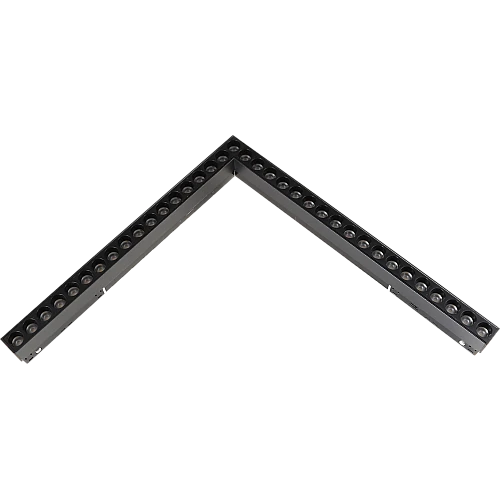 كشاف مسطرة ليد مغناطيسي عدسات المطور 3CCT لون الانارة قابلة للتغيير ( 3K,4K,6.5K ) 30 واط 55 سم (المخفي يحتاج ترنس) توفل