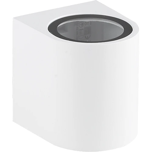 كشاف بوابة اسطواني مفرد ابيض جهة لمبة تركيب GU10 