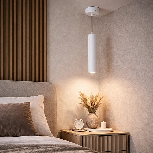 سلندر علاقي أبيض مودرن 30 سم