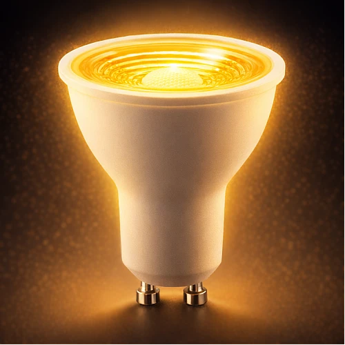 لمبة توفل GU10 بقوة إضاءة 850 لومن وصفراء 5 واط