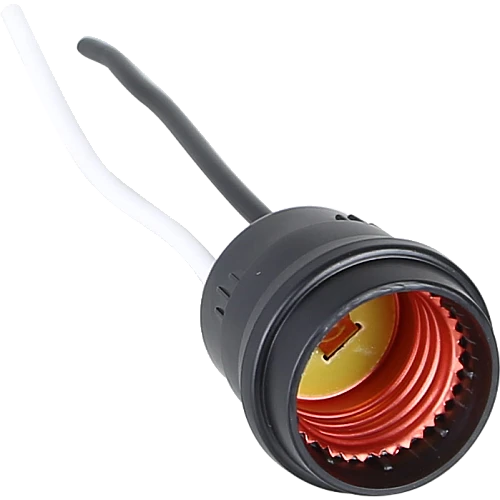 كبس هولدر لمبة قاعدة E27 مع سلك 10 سم