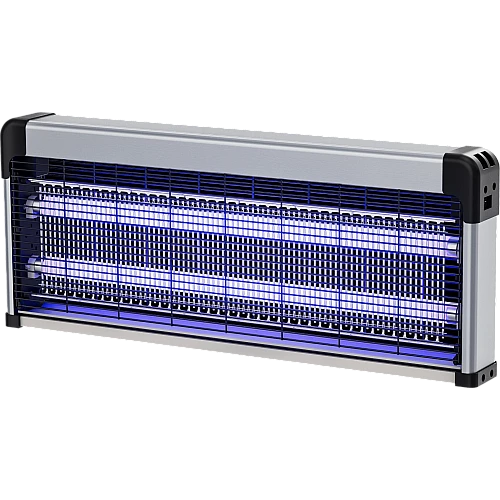 مصيدة ناموس كهربائي غطاء فضي مع اسود 20*2 واط