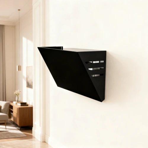 مصيدة الحشرات الجدارية (ناموسية) اللاصق غطاء اسود و امن 20 واط