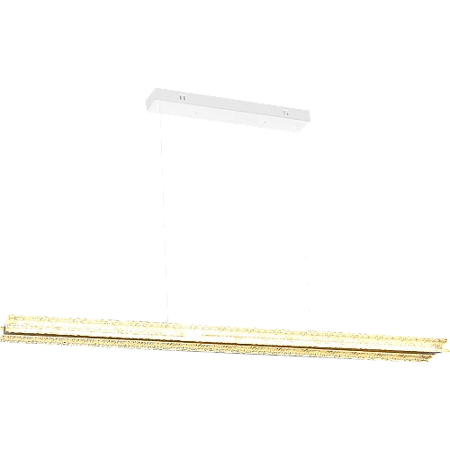 علاقي مودرن مسطرة ابيض لون الانارة 3 اضاءات 120 سم 55 واط