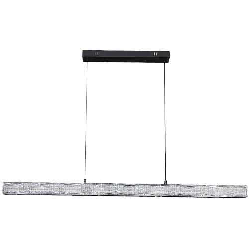 علاقي مستطيل عرض متر و 20 سم اسود لون الانارة 3اضاءات 55 واط شكل معين