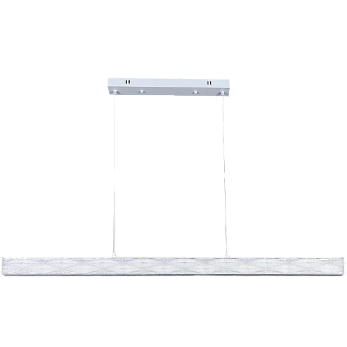 علاقي مستطيل عرض متر و 20 سم ابيض لون الانارة 3اضاءات 55 واط شكل معين