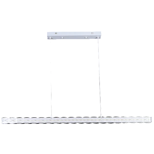 علاقي مستطيل عرض متر و 20 سم ابيض لون الانارة 3اضاءات 55 واط شكل ثلاثي