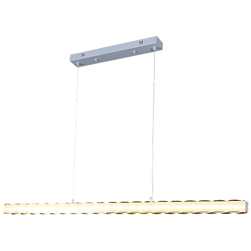 علاقي مستطيل عرض متر و 20 سم ابيض لون الانارة 3اضاءات 55 واط شكل ثلاثي