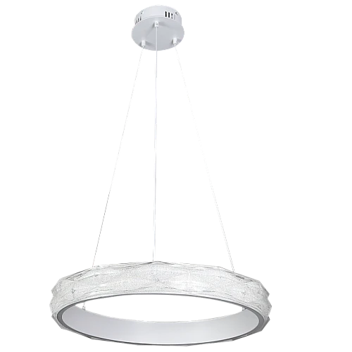 علاقي مودرن ابيض لون الانارة 3اضاءات دائري مقاس40 سم 30 واط