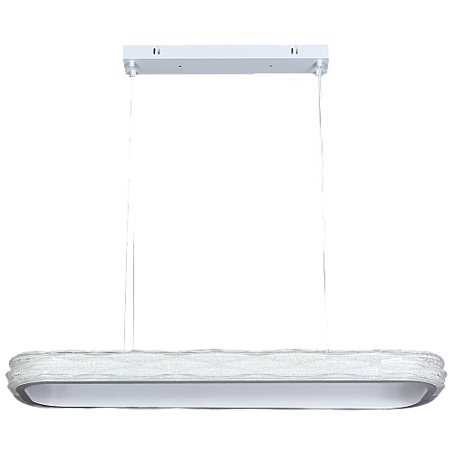 علاقي مودرن ابيض لون الانارة 3اضاءات دائري مقاس90 سم *30 سم 36 واط