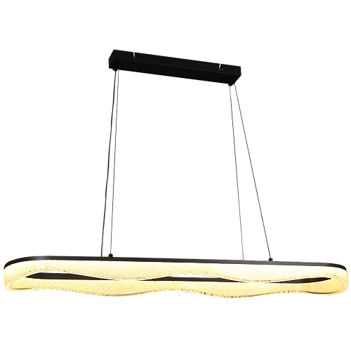 علاقي ليد 1100*250 اسود لون الانارة 3اضاءات 42 واط مموج اضاءة للاسفل