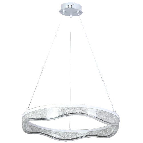 علاقي ليد مقاس 40 سم ابيض لون الانارة 3اضاءات 30 واط مموج اضاءة للاسفل