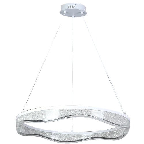 علاقي ليد مقاس 60 سم ابيض لون الانارة 3اضاءات 42 واط مموج اضاءة للاسفل