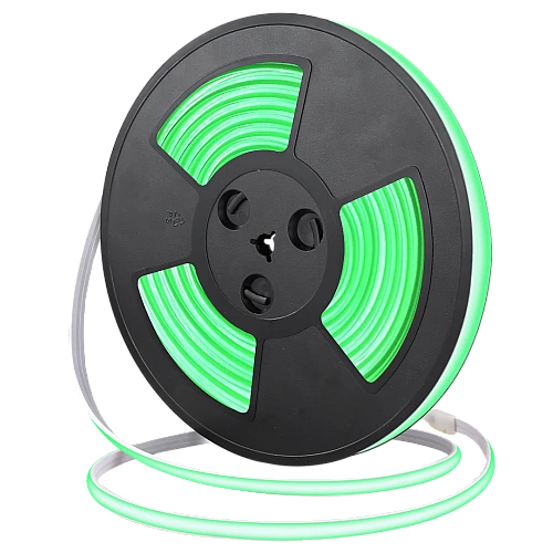 شريط ليد COB أخضر إضاءة خطية متصلة