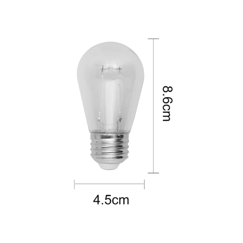 لمبة ثلاجة LED لون أزرق 2 واط E27 ضد الحرارة