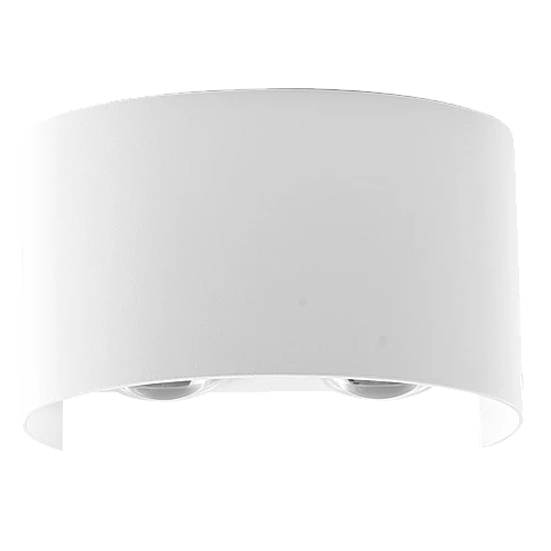 جداري بوابة خارجي ابيض لون الانارة اصفر مجوز 4عين LED