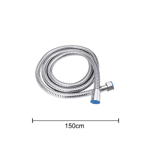  صورة منتج هوز شطاف ستيل 1.5M كروم موديل TU/H2201/1.5M/CH