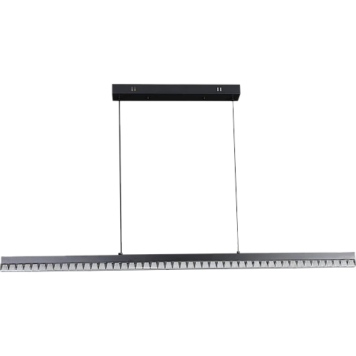 علاقي مودرن مسطرة اسود لون الانارة 3 اضاءات 120 سم 30 واط