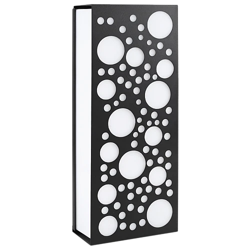 جداري مستطيل خارجي همر اسود لون الانارة اصفر 24 واط