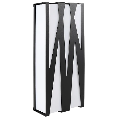 جداري مستطيل خارجي همر اسود لون الانارة اصفر 24 واط