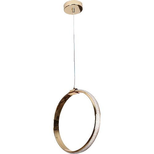 علاقي مودرن مدور ذهبي لون الانارة 3 اضاءات 30 سم 20 واط