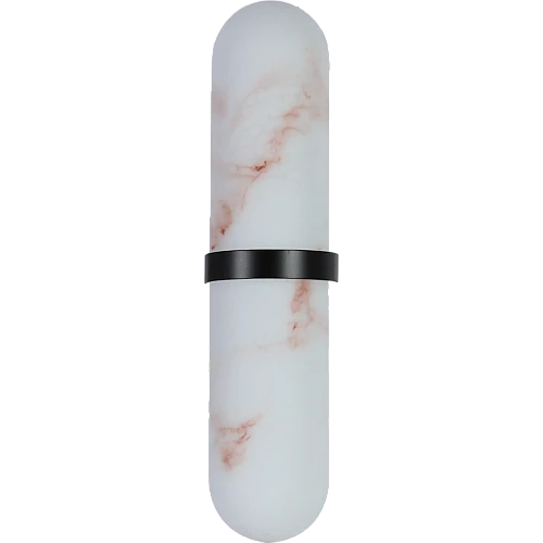 إضاءة جدارية مفرد رخامي اسود لون الانارة 3اضاءات 7 واط