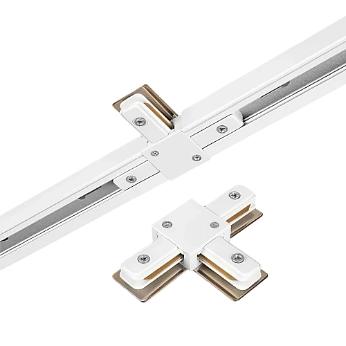 تحويلة توصيلة مجرى ترك لايت بدون محول شكل T ثلاثي ابيض توفل