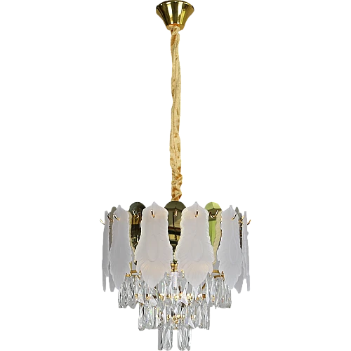 نجف مودرن ذهبي E14*5L قطر 400 ملم