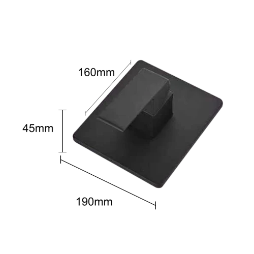  صورة منتج وجه مخفي مربع خط واحد اسود موديل TU/M3027Q/1/BK