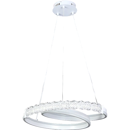 علاقي مودرن حلقةحلزوني ابيض لون الانارة 3 اضاءات 105 واط