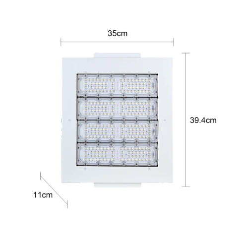  صورة منتج كشاف ليد محطات توفل 200 واط محول فيليبس إضاءة بيضاء خارقة