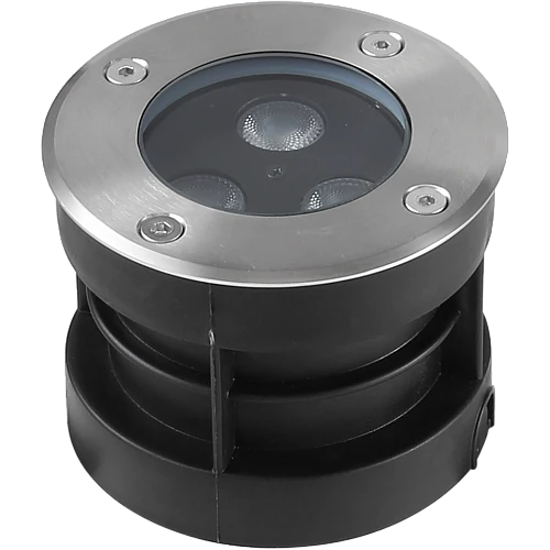 كشاف ارضي دفن 10 سم غاطس 6 عدسات لون الانارة اصفر 6 واط توفل