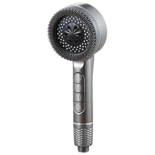 رأس دش مودرن لون رمادي بفلتر تنقية