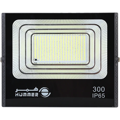 كشاف طاقة شمسية همر 300 واط اضاءة خارجية