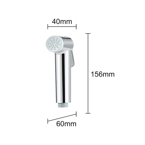 راس شطاف موديل G دائري كروم