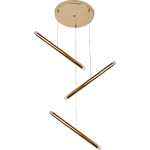 نجف مودرن 3 متر ذهبي لون الانارة اصفر 5 واط 