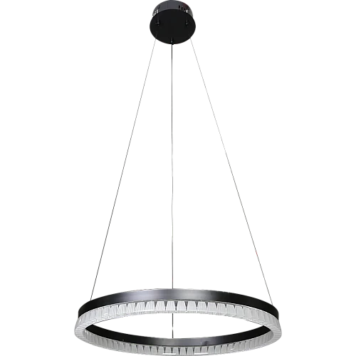 علاقي مودرن حلقة اسود لون الانارة 3 اضاءات 40 سم 30 واط