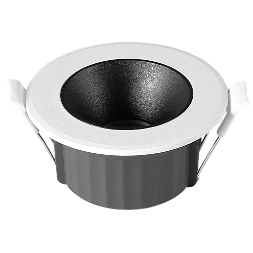 كشاف دفن مانع توهج توفل 7 واط اسود + ابيض + ( 3K,4K,6.5K )