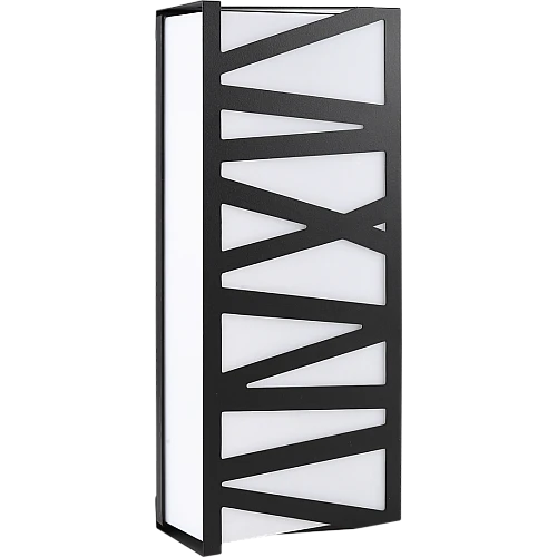 جداري بوابة مستطيل خارجي اسود لون الانارة اصفر 30 واط