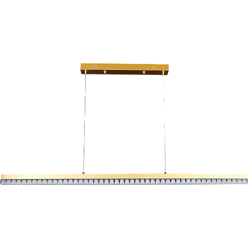 علاقي مودرن مسطرة ذهبي لون الانارة 3 اضاءات 120 سم 30 واط