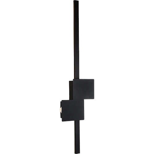 إضاءة جدارية مسطرة حرفZ اسود لون الانارة 3 اضاءات 60 سم 7 واط