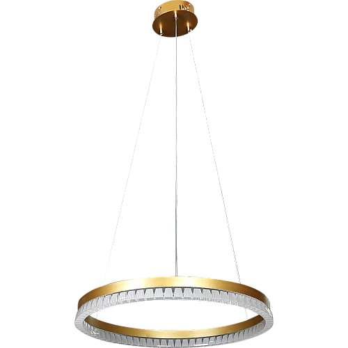 علاقي مودرن حلقة ذهبي لون الانارة 3 اضاءات 40 سم 30 واط