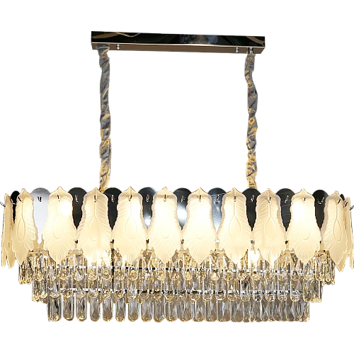 نجف مودرن ذهبي 1000*350 E14*14L