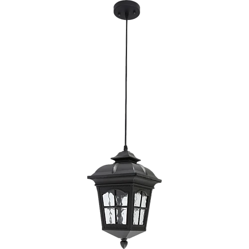  منتج فانوس علاقي اسود وسط-6126M/P/BK