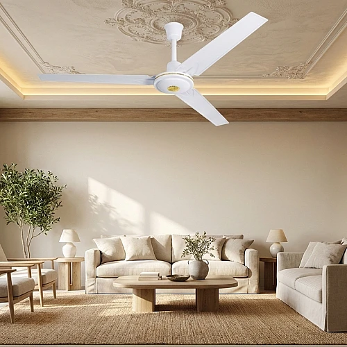  صورة منتج مروحة سقف ابيض موديل BE5602/56/WH