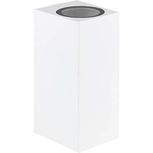 كشاف بوابة جداري ابيض مجوز إضاءة فوق و تحت قاعدة لمبة تركيب GU10