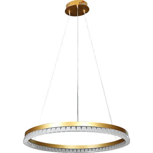 علاقي مودرن حلقة ذهبي لون الانارة 3 اضاءات 60 سم 48 واط